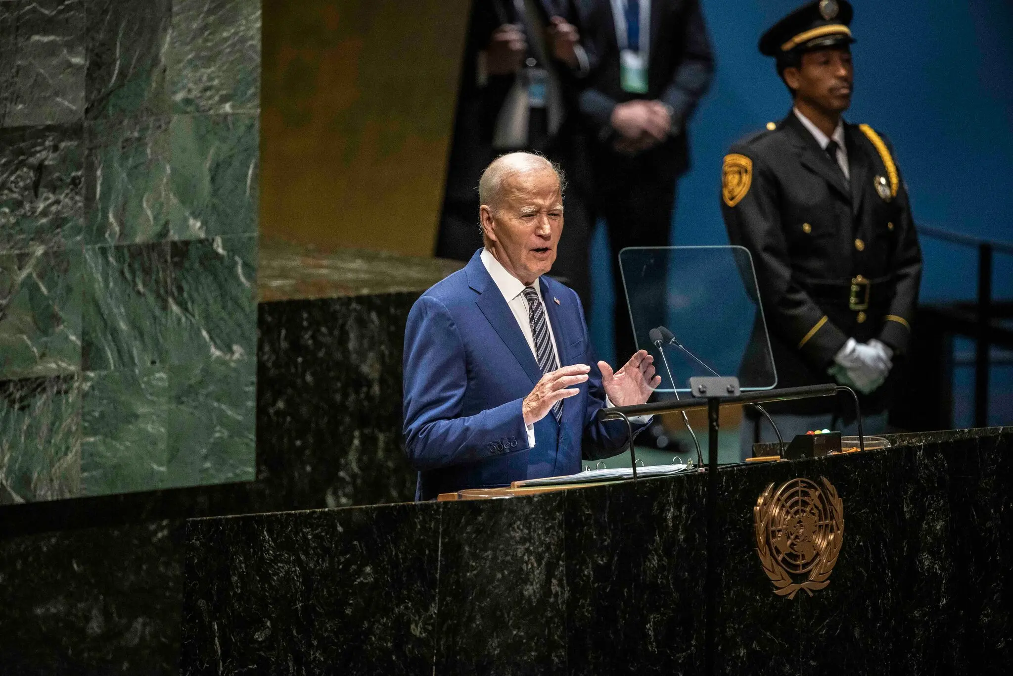 Президент Байден виступив у вівторок на Генеральній асамблеї ООН у Нью-Йорку